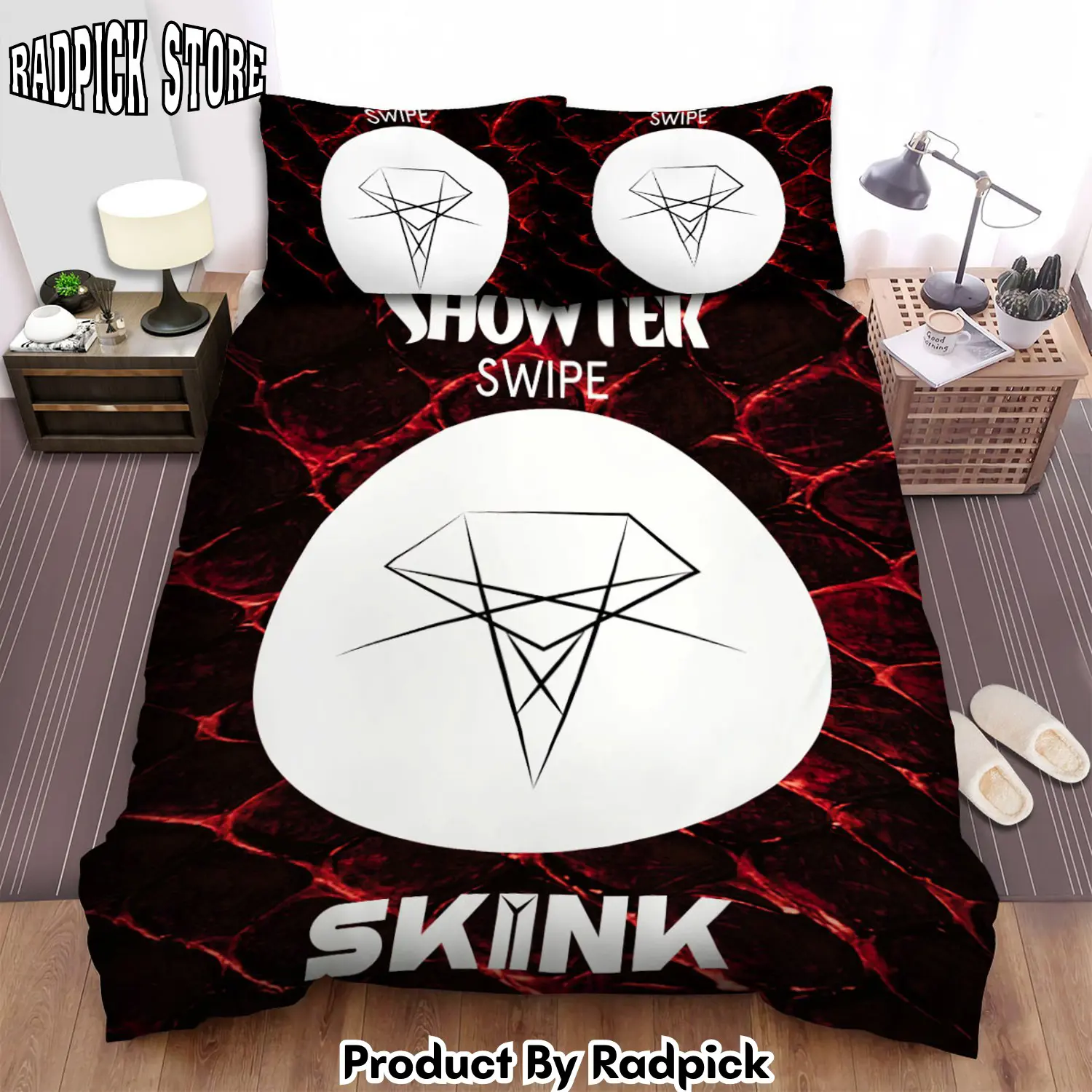 Radpick showtek band skink bed sheets spread comforter duvet cover bedding sets rp3272330